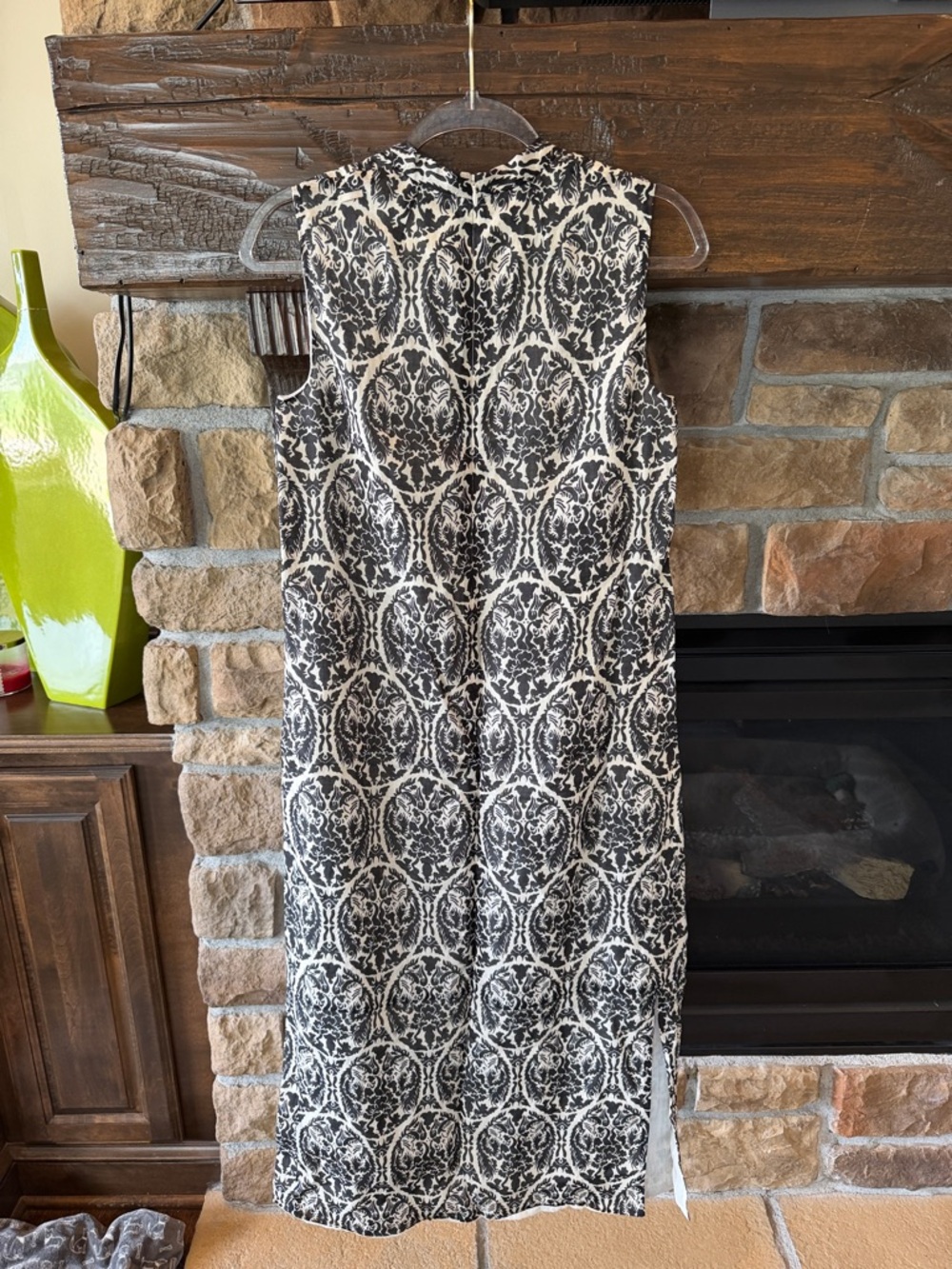 Max Mara Patterned Shift Dress - Picture 4 of 8